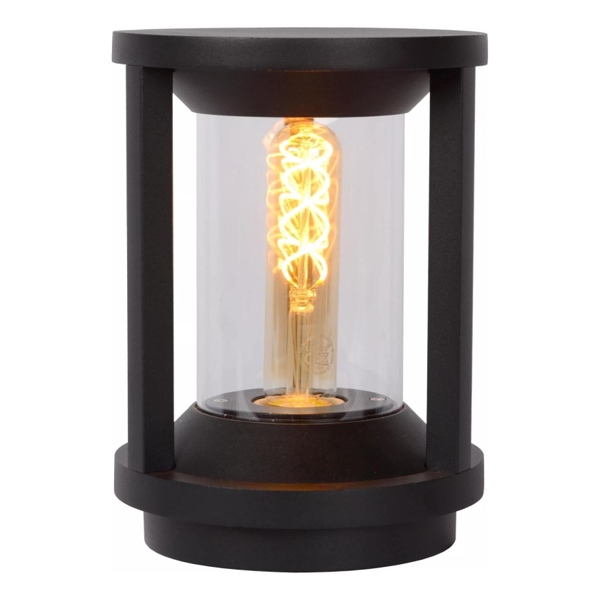 Lucide 15804/22/30 - Vonkajšia lampa CADIX 1xE27/15W/230V 22 cm IP65 čierna