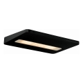 Lucide 17207/08/30 - LED nástenné svietidlo BORO LED/8W/230V čierne