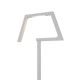 Lucide 17586/05/31 - LED stolná lampa PLOTT 1xLED/9W/230V biela