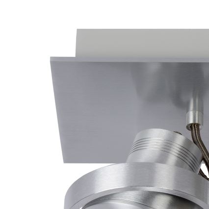 Lucide 17906/11/12 - LED Stmievateľné bodové svietidlo LANDA 2xGU10/5W/230V matný chróm
