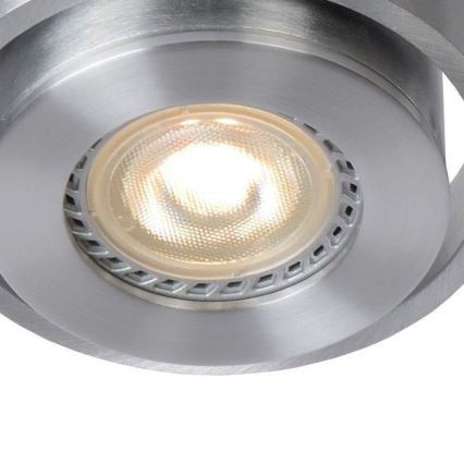 Lucide 17906/16/12 - LED Stmievateľné bodové svietidlo 3xGU10/5W/230V matný chróm