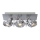 Lucide 17906/16/12 - LED Stmievateľné bodové svietidlo 3xGU10/5W/230V matný chróm