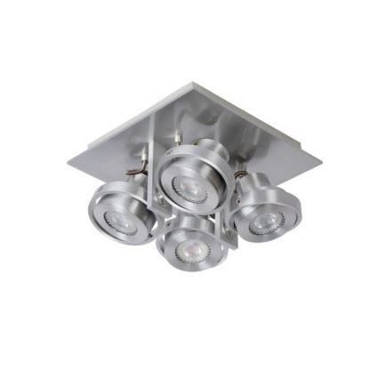 Lucide 17906/21/12 - LED Stmievateľné bodové svietidlo LANDA 4xGU10/5W/230V matný chróm