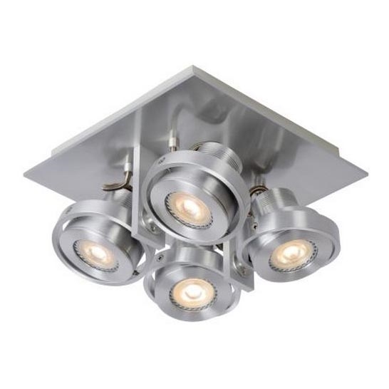 Lucide 17906/21/12 - LED Stmievateľné bodové svietidlo LANDA 4xGU10/5W/230V matný chróm