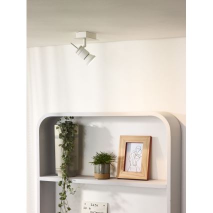 Lucide 17990/05/31 - LED Stmievateľné bodové svietidlo TWINNY-LED 1xGU10/4,5W/230V biela
