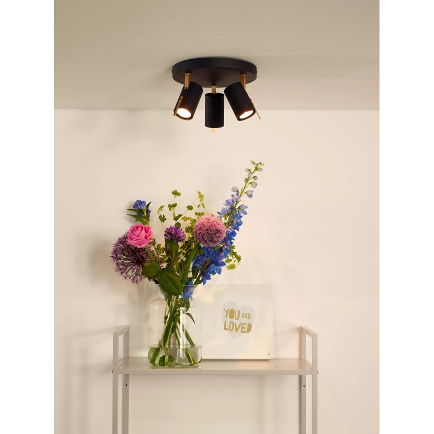 Lucide 17998/15/30 - LED Stmievateľné bodové svietidlo GRONY 3xGU10/5W/230V CRI 95