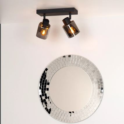 Lucide 17999/02/30 - Bodové svietidlo ALION 2xE14/25W/230V