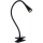 Lucide 18256/03/30 - LED Stmievateľná dotyková stolná lampa s klipom ZOZY LED/4W/230V čierna