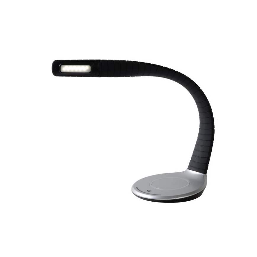 Lucide 18671/07/30 - LED stolnáí lampa ZOFT 1xLED/7W/230V čierna