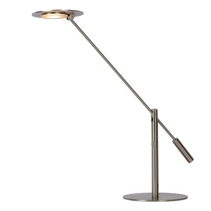 Lucide 19666/09/12 - LED Stmievateľná stolná lampa ANSELMO LED/9W/230V lesklý chróm