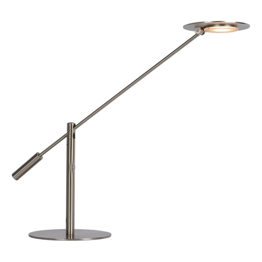Lucide 19666/09/12 - LED Stmievateľná stolná lampa ANSELMO LED/9W/230V lesklý chróm