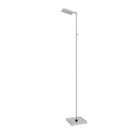 Lucide 19730/10/11 - LED Stmievateľná stojacia lampa AARON LED/12W/230V lesklý chróm
