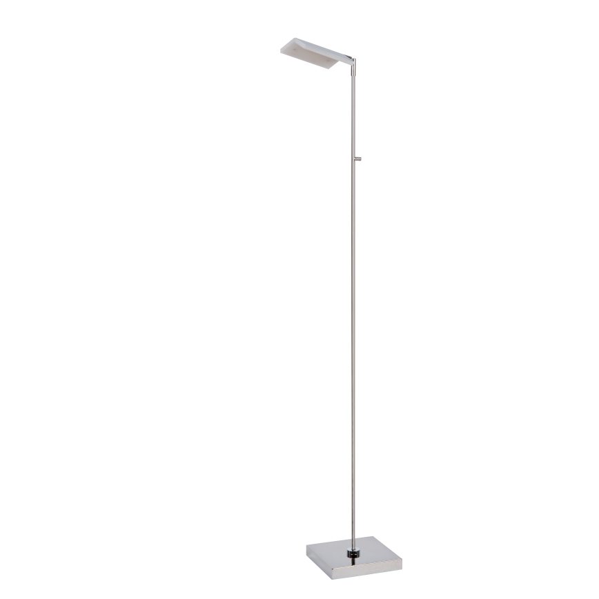 Lucide 19730/10/11 - LED Stmievateľná stojacia lampa AARON LED/12W/230V lesklý chróm