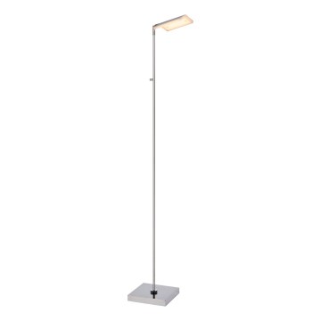 Lucide 19730/10/11 - LED Stmievateľná stojacia lampa AARON LED/12W/230V lesklý chróm
