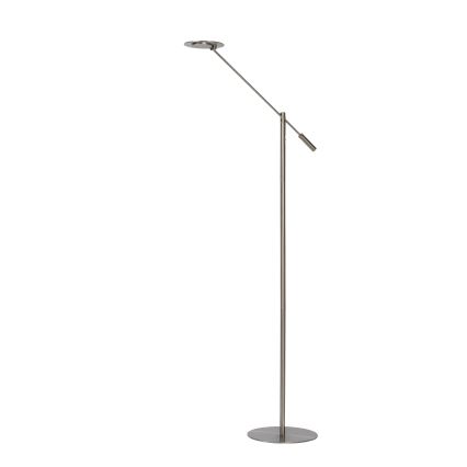 Lucide 19766/09/12 - LED Stmievateľná stojacia lampa ANSELMO LED/9W/230V matný chróm