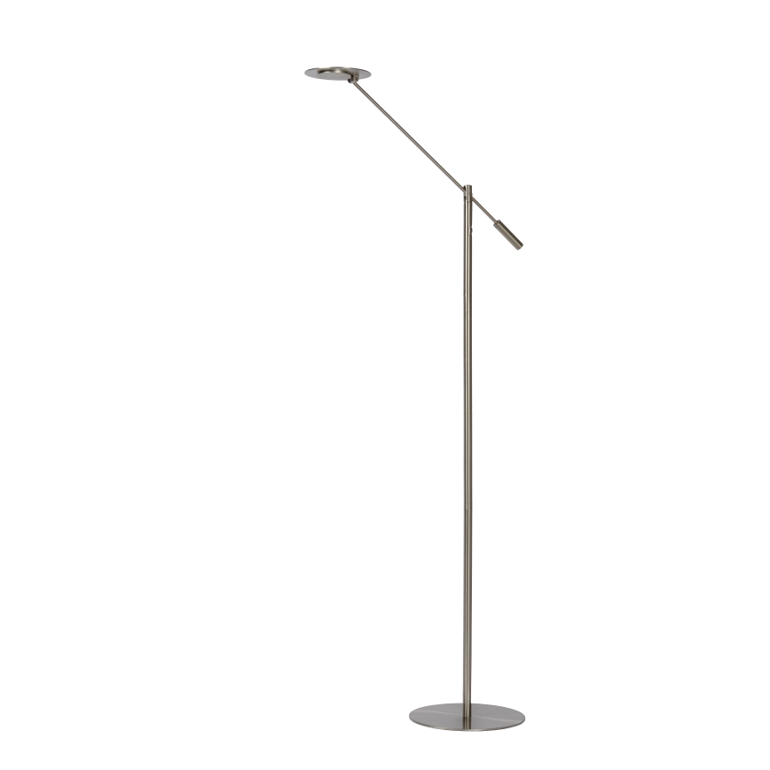 Lucide 19766/09/12 - LED Stmievateľná stojacia lampa ANSELMO LED/9W/230V matný chróm