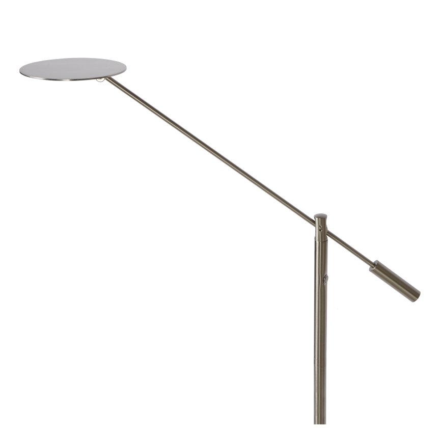 Lucide 19766/09/12 - LED Stmievateľná stojacia lampa ANSELMO LED/9W/230V matný chróm