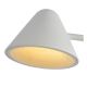 Lucide 20715/05/31 - LED Stojacia lampa DEVON 1xLED/3W/230V biela