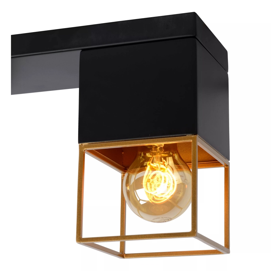 Lucide 21120/02/30 - Stropné svietidlo RIXT 2xE27/40W/230V čierna