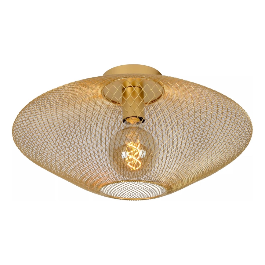 Lucide 21123/45/02 - Stropné svietidlo MESH 1xE27/40W/230V mosadz