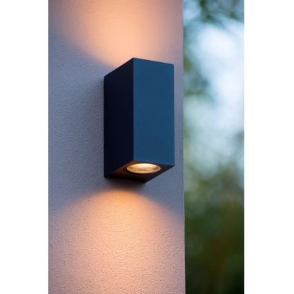 Lucide 22860/10/30 - LED vonkajšie nástenné svietidlo ZORA-LED 2xGU10/5W/230V