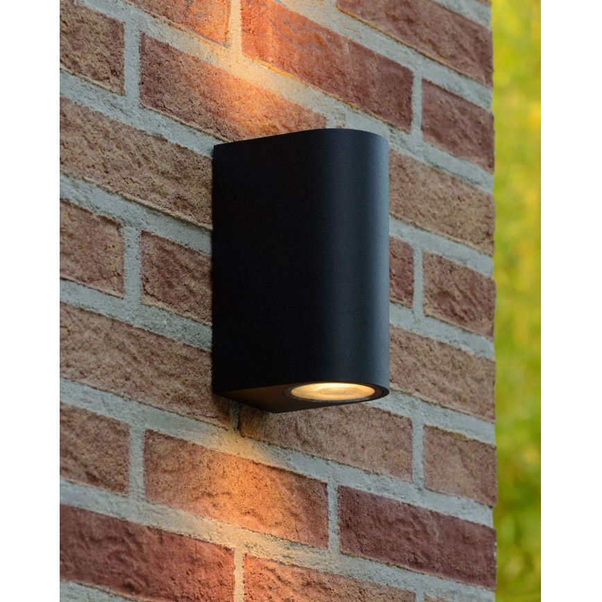 Lucide 22861/10/30 - LED vonkajšie nástenné svietidlo ZORA-LED 2xGU10/5W/230V