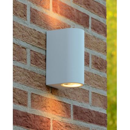 Lucide 22861/10/31 - LED Stmievateľné vonkajšie nástenné svietidlo ZORA 2xGU10/5W/230V IP44