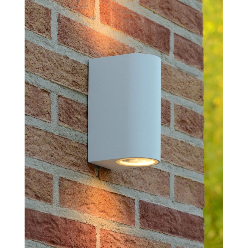 Lucide 22861/10/31 - LED Stmievateľné vonkajšie nástenné svietidlo ZORA 2xGU10/5W/230V IP44