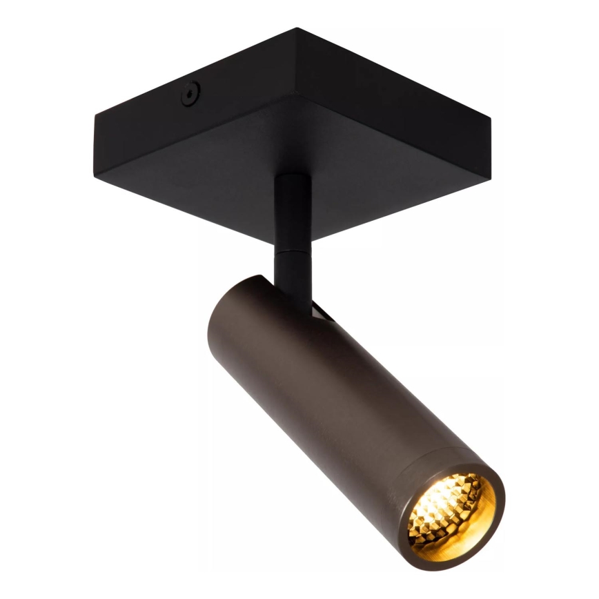 Lucide 22974/01/15 - Bodové svietidlo GRADO 1xGU10/40W/230V hnedá/čierna