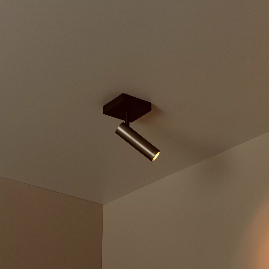 Lucide 22974/01/15 - Bodové svietidlo GRADO 1xGU10/40W/230V hnedá/čierna