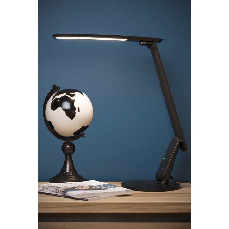 Lucide 24657/10/30 - LED Stmievateľná dotyková stolná lampa PRACTICO LED/10W/230V