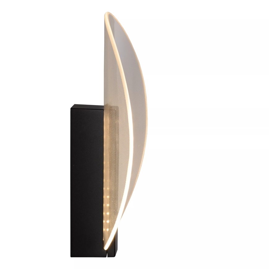 Lucide 27818/09/30 - LED Vonkajšie nástenné svietidlo LAREDO LED/9W/230V IP54 čierna