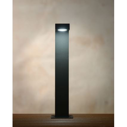 Lucide 28851/40/30 - LED Vonkajšia lampa TEXAS LED/8W/230V čierna 40 cm IP54