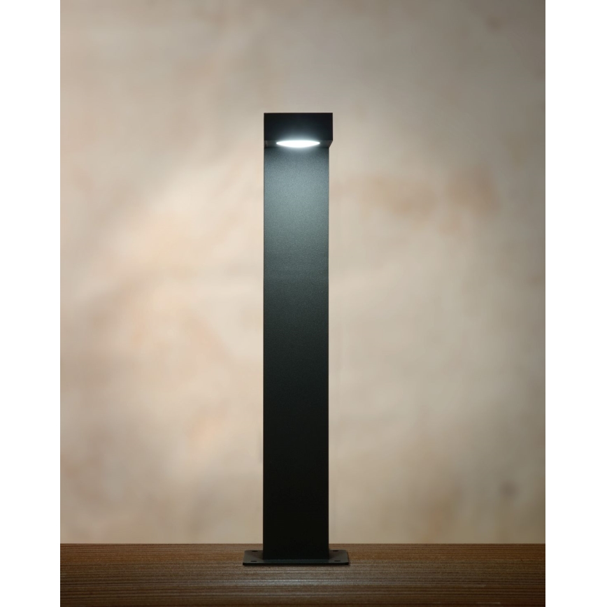 Lucide 28851/40/30 - LED Vonkajšia lampa TEXAS LED/8W/230V čierna 40 cm IP54