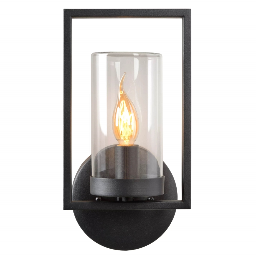 Lucide 29827/01/30 - Vonkajšie nástenné svietidlo NISPEN 1xE14/40W/230V IP44