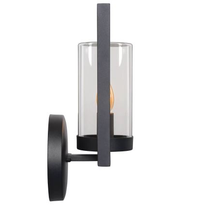 Lucide 29827/01/30 - Vonkajšie nástenné svietidlo NISPEN 1xE14/40W/230V IP44