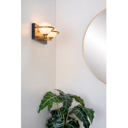 Lucide 30267/02/30 - Kúpeľňové nástenné svietidlo ISOBEL 2xG9/33W/230V IP44