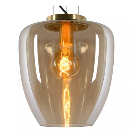 Lucide 30473/28/62 - Luster na lanku FLORIEN 1xE27/60W/230V zlatá