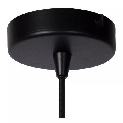 Lucide 30488/01/30 - Luster na lanku NOLAN 1xE27/60W/230V čierna