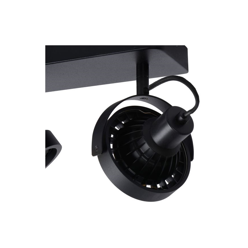 Lucide 31931/36/30 - LED Stmievateľné bodové svietidlo TALA 3xGU10/12W/230V čierna