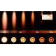 Lucide 31931/36/30 - LED Stmievateľné bodové svietidlo TALA 3xGU10/12W/230V čierna