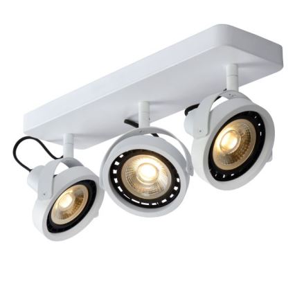 Lucide 31931/36/31 - LED Stmievateľné bodové svietidlo TALA 3xGU10/12W/230V biela