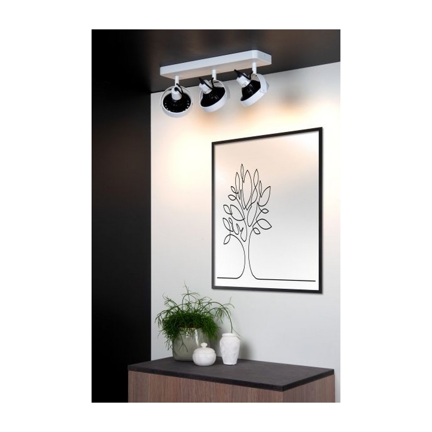 Lucide 31931/36/31 - LED Stmievateľné bodové svietidlo TALA 3xGU10/12W/230V biela
