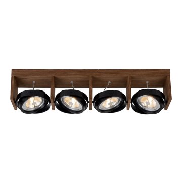 Lucide 31988/48/70 - LED bodové svietidlo ZETT-LED 4xG53/12W/230V/12V hnedé Lucide 31988/48/70 - LED bodové svietidlo ZETT-LED 4xG53/12W/230V/12V hnedé
