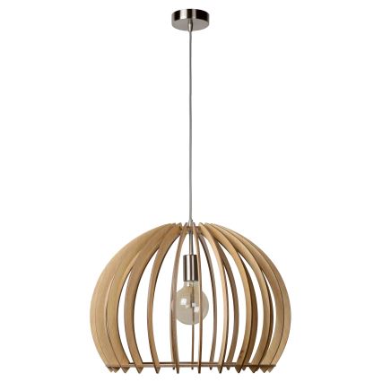 Lucide 34424/50/76 - Závesné svietidlo BOUNDE 1xE27/60W/230V béžové 50 cm