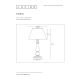 Lucide 34539/81/41 - Stolná lampa ROBIN 1xE27/40W/230V