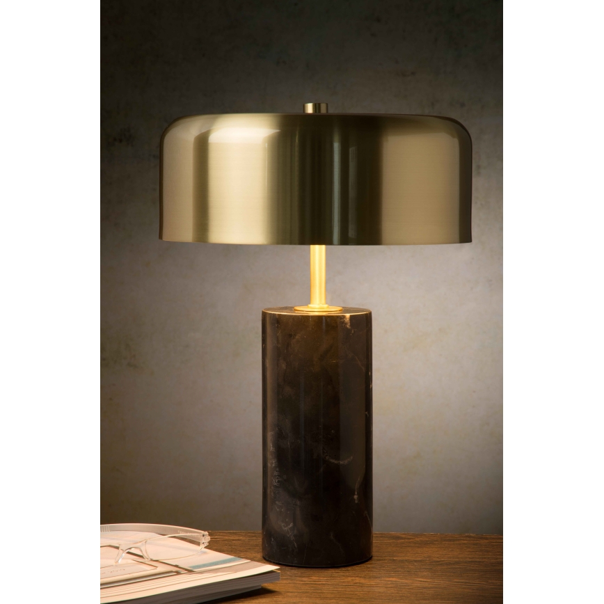 Lucide 34540/03/30 - Stolná lampa MIRASOL 3xG9/7W/230V čierna/zlatá