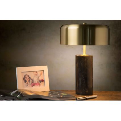 Lucide 34540/03/30 - Stolná lampa MIRASOL 3xG9/7W/230V čierna/zlatá