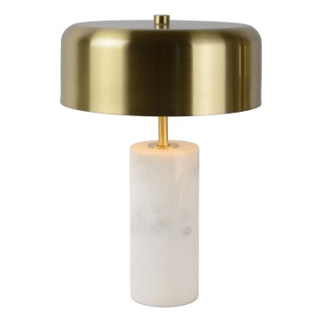 Lucide 34540/03/31 - Stolná lampa MIRASOL 3xG9/7W/230V biela/zlatá