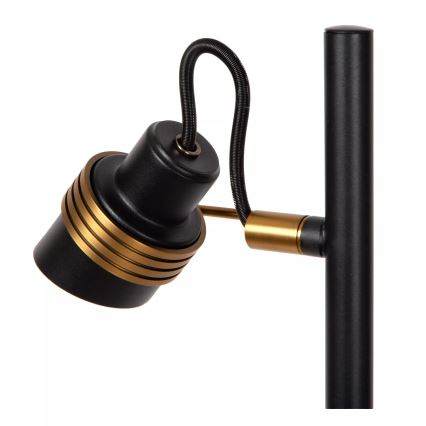 Lucide 34744/03/30 - Stojacia lampa TUNDRAN 3xGU10/5W/230V čierna